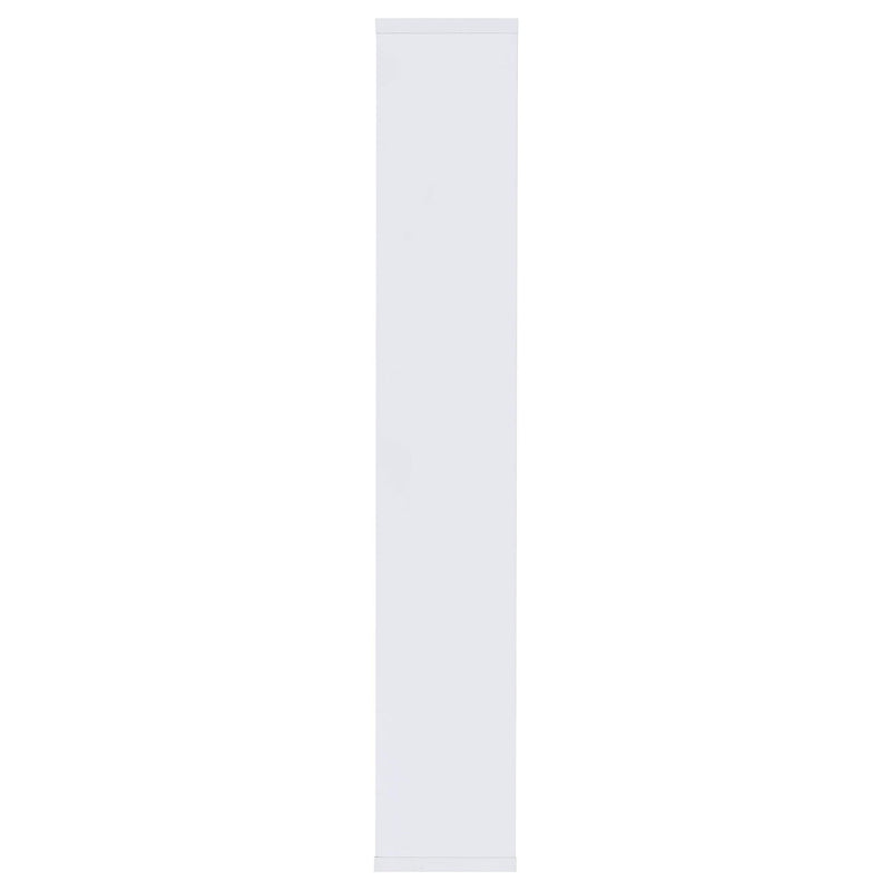 Corey 71-inch 8-shelf Bookshelf White