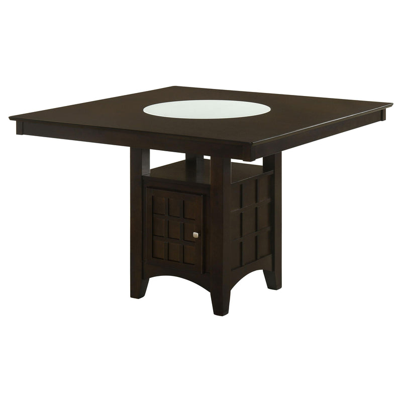Gabriel 9-piece Square Counter Height Dining Set Cappuccino