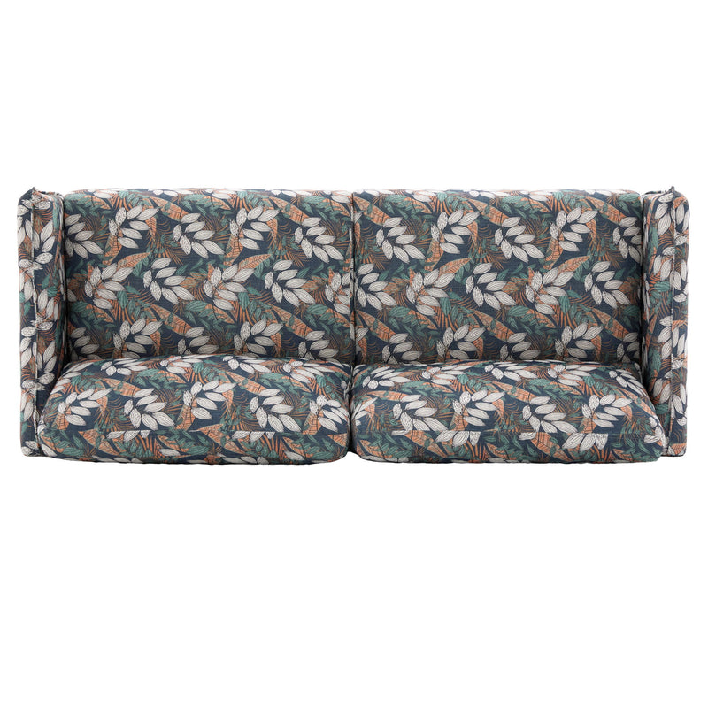 2 Seater Loveseat Sofa With Spacious Seating Area