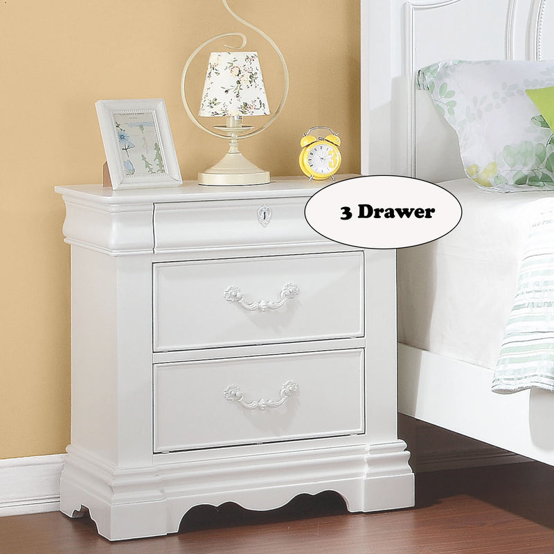 Estrella - Nightstand - White