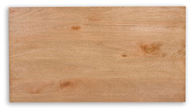 Kristiland - Rectangular Cocktail Table - Light Brown