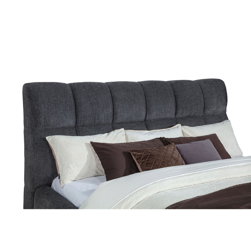 Branson - Platform Bed With Tufted Headboard