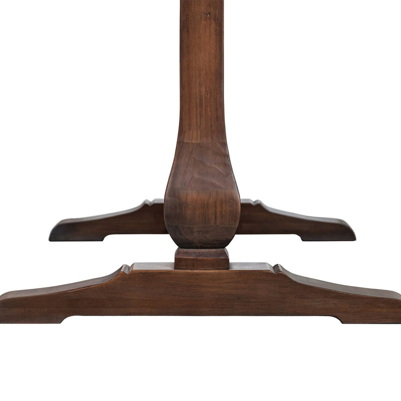 Whitmore - Trestle Dining Table - Dark Brown