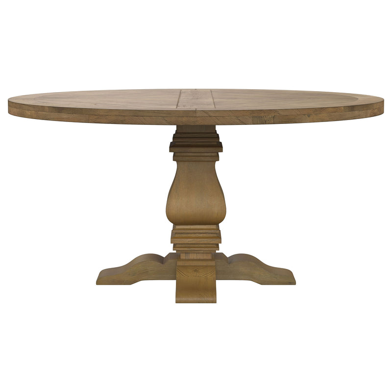 Rhea - Round Dining Table - Rustic
