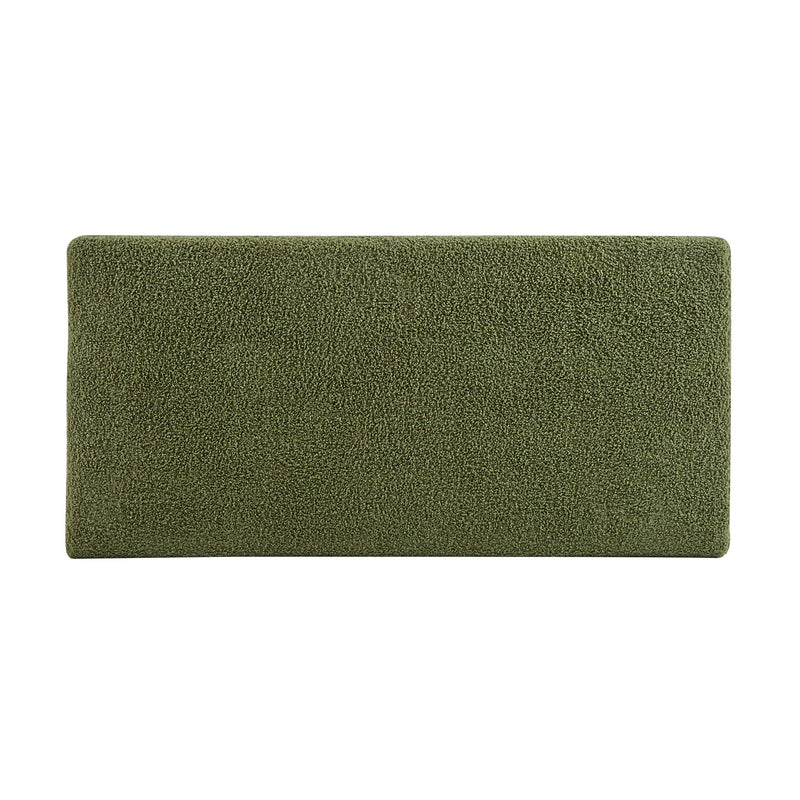 Storage Ottoman With Flip Top Lid - Retro Green