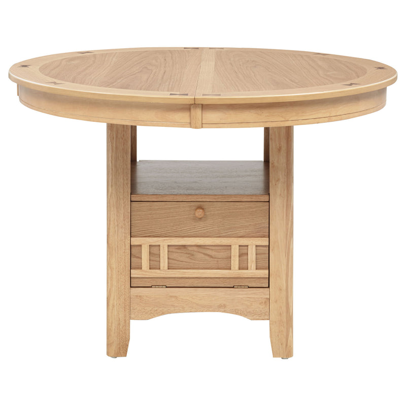 Davis - Extension Leaf Dining Table - Light Oak