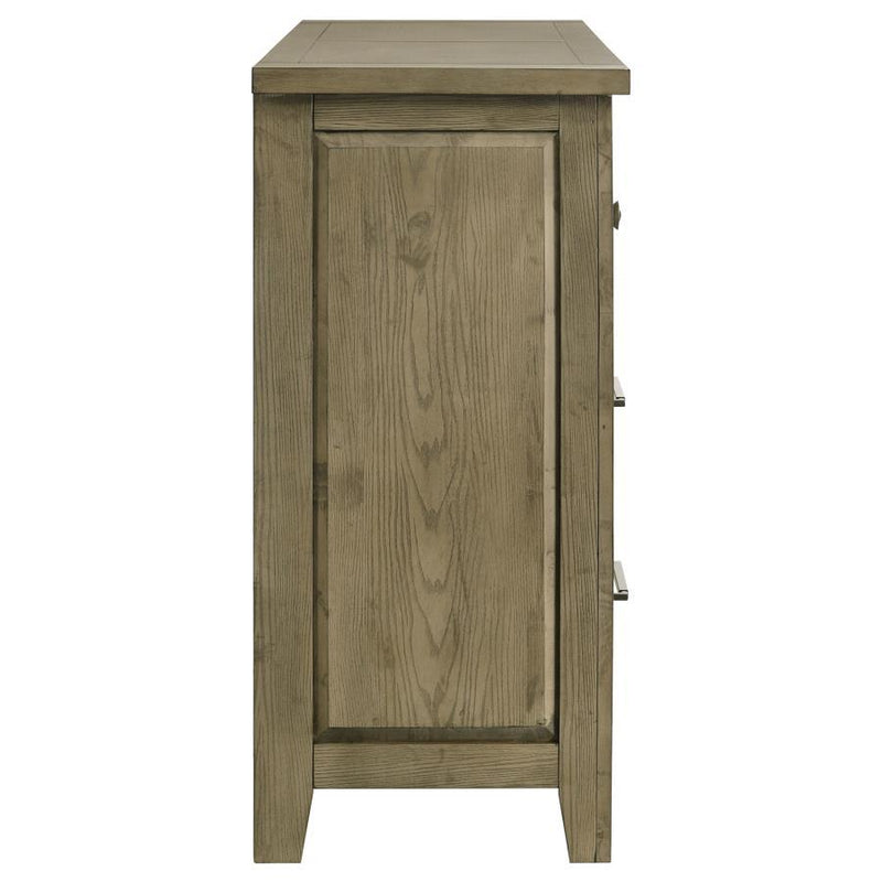 Hazlewood - 6-Drawer Bedroom Dresser Cabinet