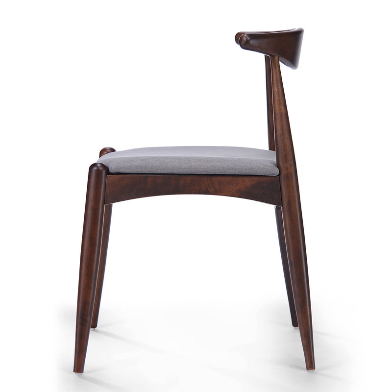 Dining Chairs With Ergonomic Backrest & Comfort Cushions (Set of 2)