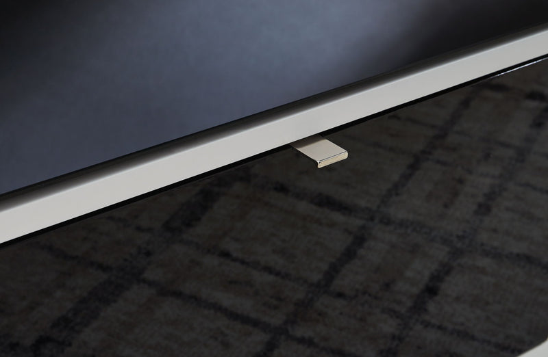 Gardoni - Rectangular Cocktail Table - White / Black