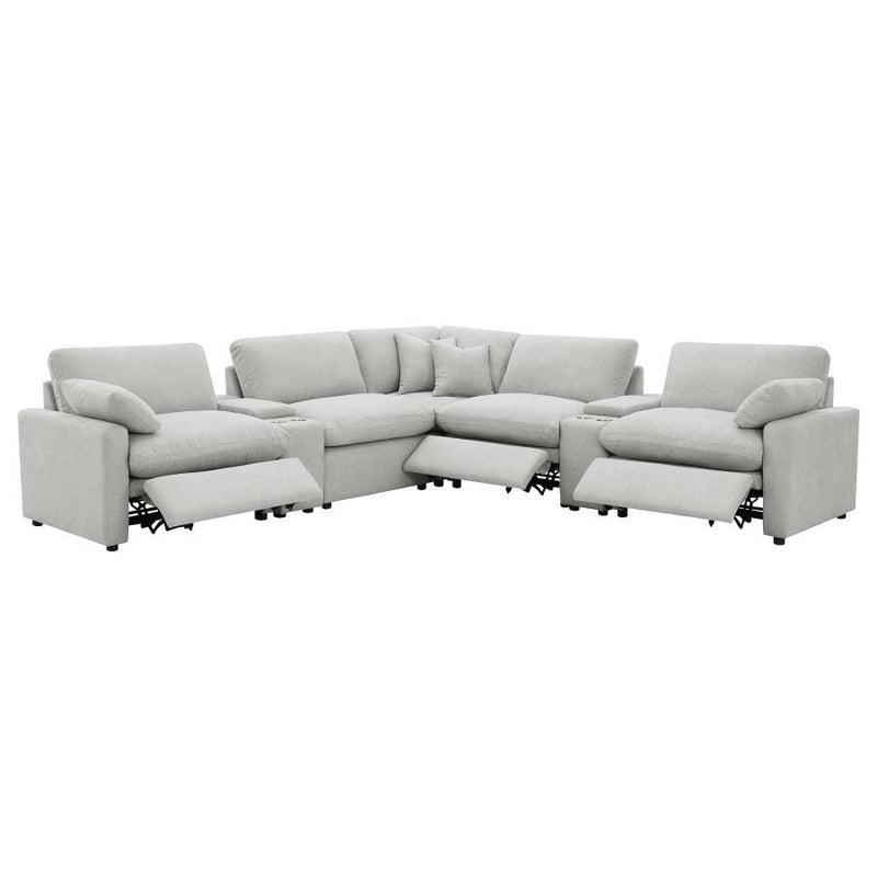 Collins - 7-Piece Modular Power Reclining Sectional