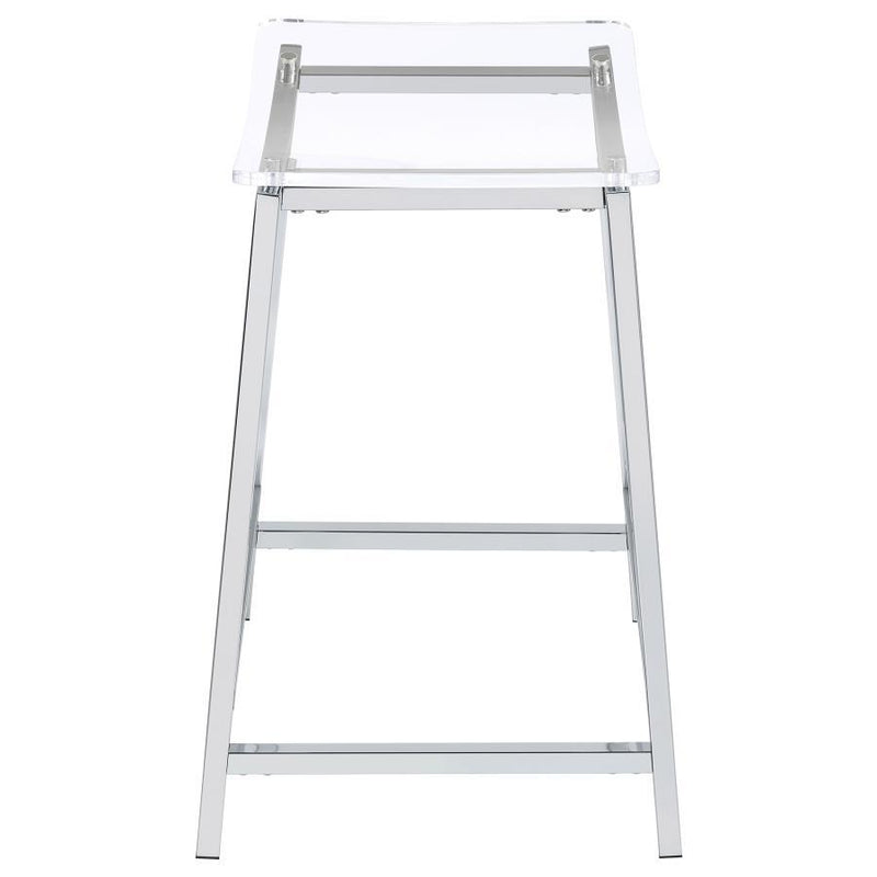 Jovani - Acrylic Backless Bar Stools (Set of 2)