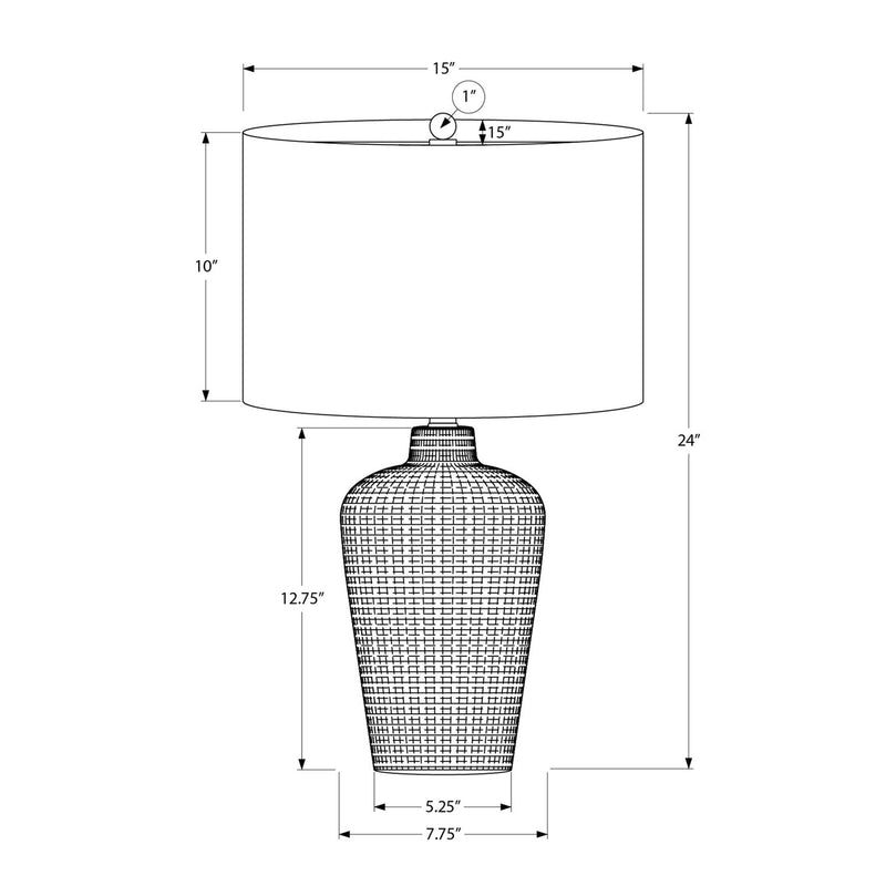 Table Lamp, Lighting, Contemporary - Black