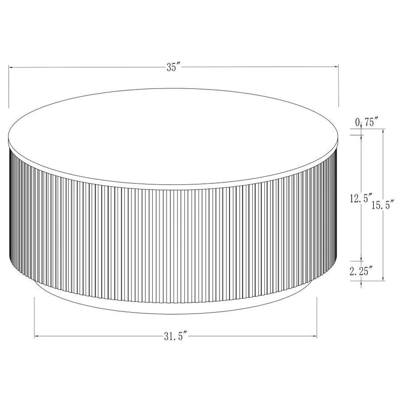 Jason - Round Marble Top Table
