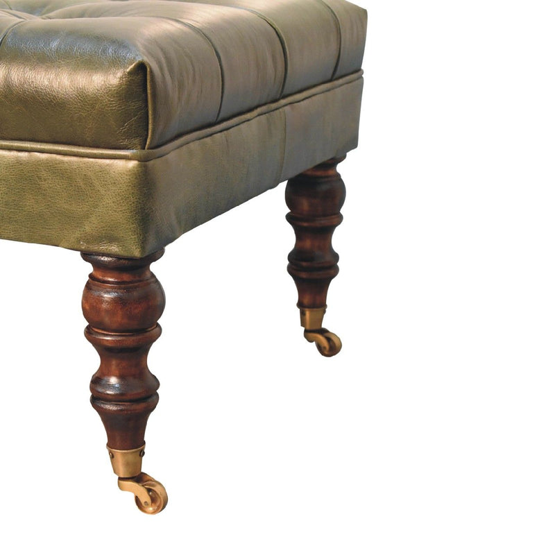 Buffalo - Ottoman With Castor Legs
