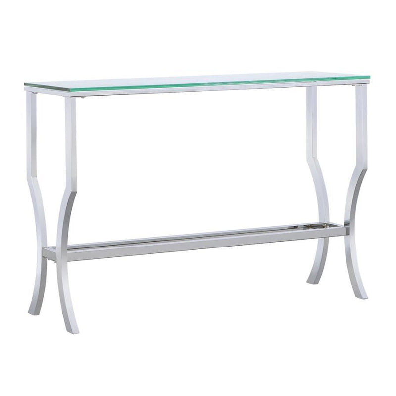 Saide - Rectangular Glass Top Table