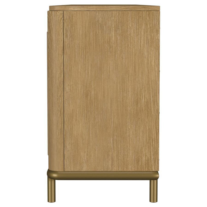 Arini - Rattan Cane 2-Door TV Stand Media Console