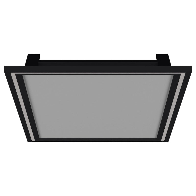 Windrose 28 x 67 Inch Tempered LED Standing Mirror Black