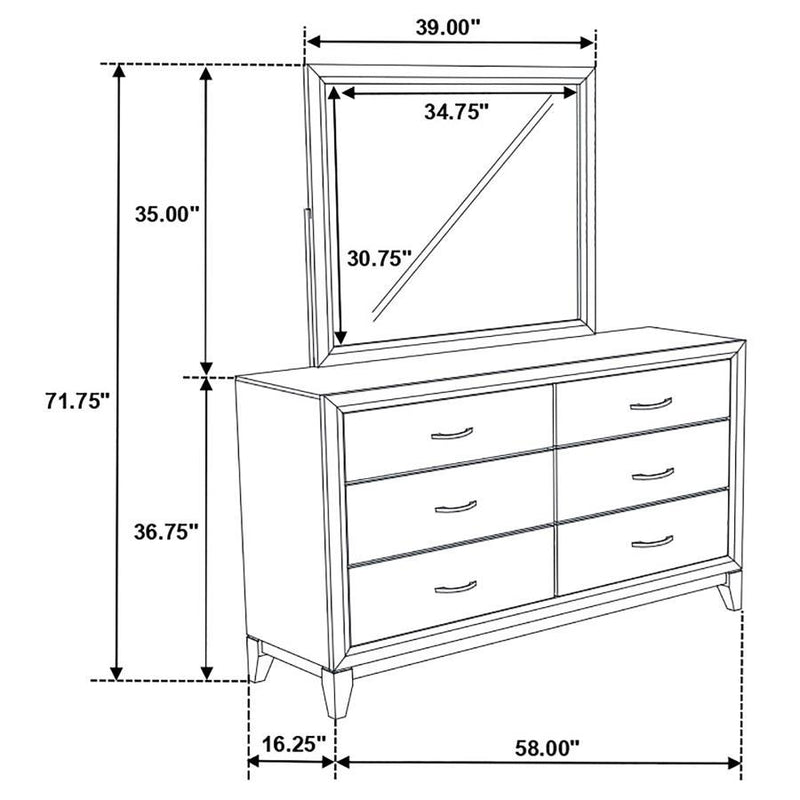 Watson - 6-Drawer Dresser