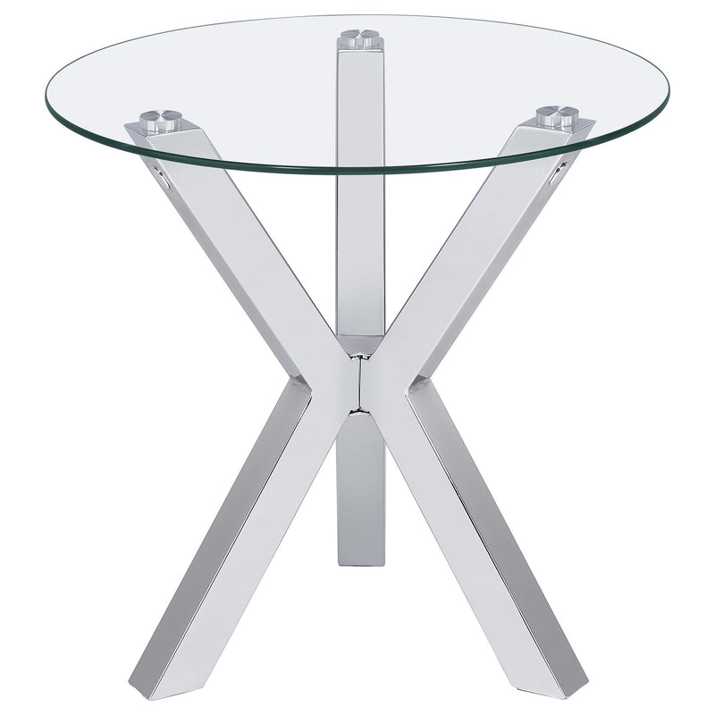 Alexa - Round Coffee And End Table Set