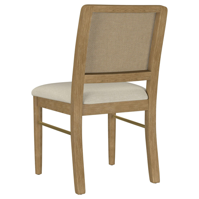 Arini 7-piece Round Dining Room Table Set Sand Wash