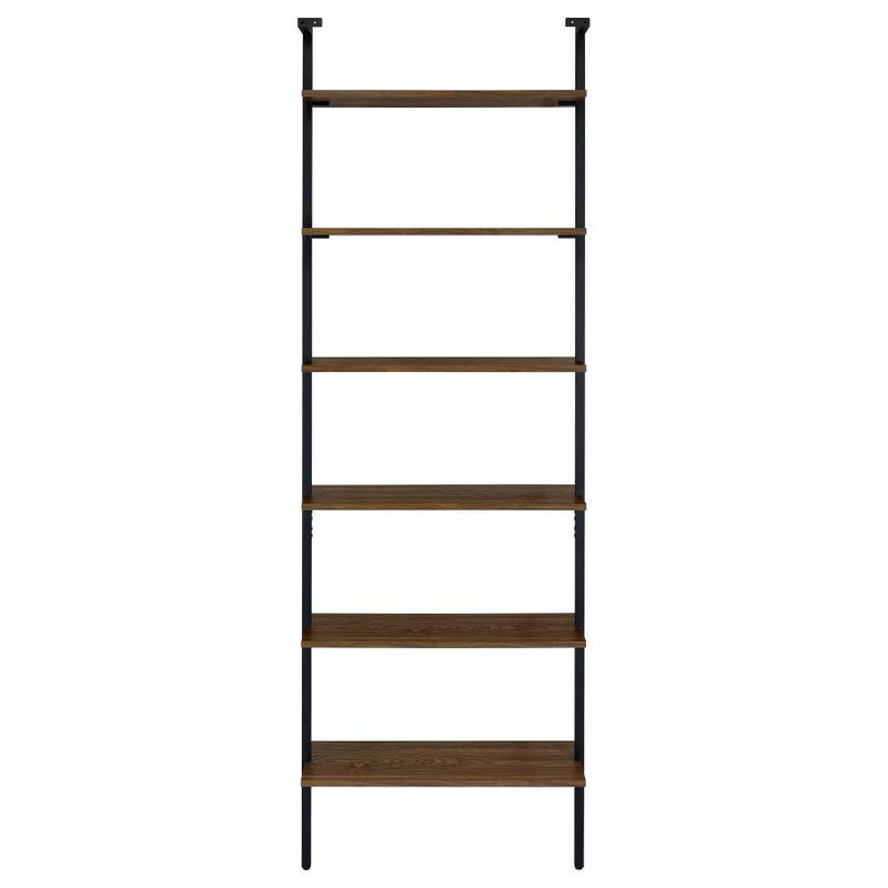 Owens - 3 Piece Wall Mounted Bookshelf Set - Walnut