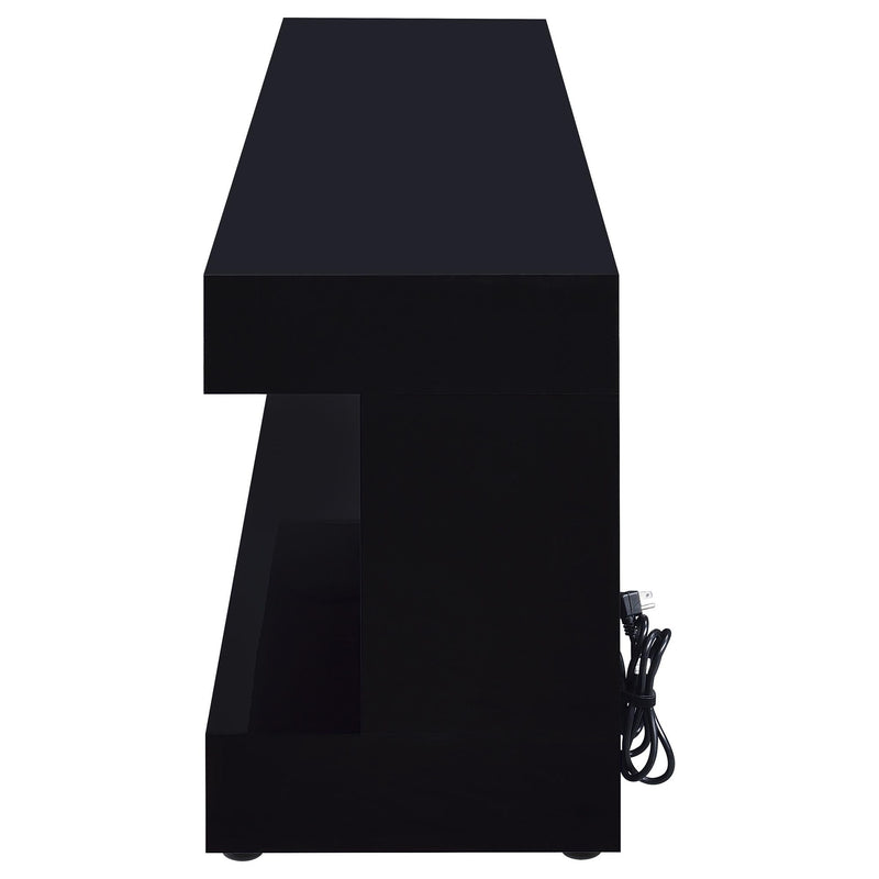 TV Stand Fireplace Console With Bluetooth Speaker