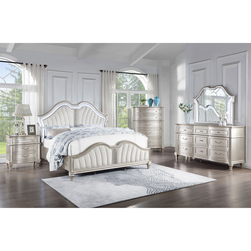 Colwood - 9 Drawer Dresser With Mirror - Silver