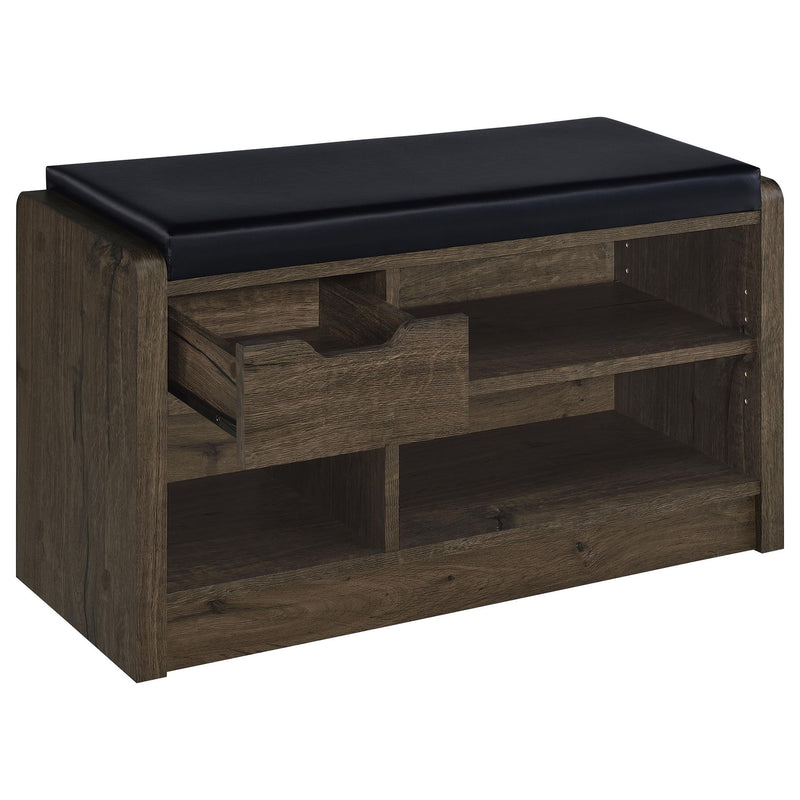 Astor - Open Shelf Storage Bench