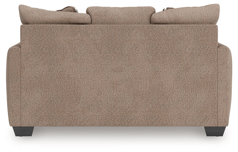 Triston-Peaks - Loveseat - Suede