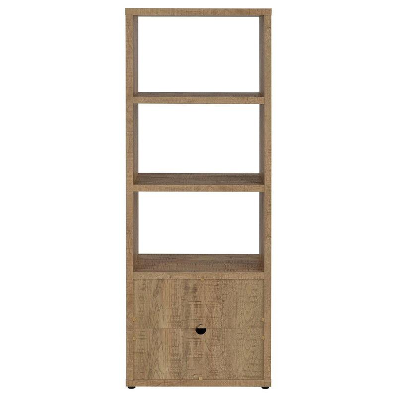 Noriega - 3 Piece TV Entertainment Center, Open & Concealed Storage - Wood