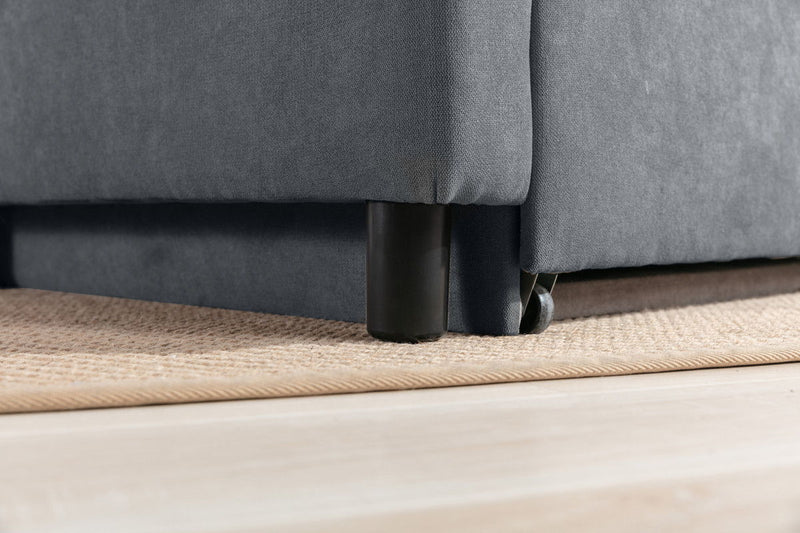 Hannah - Convertible Armchair - Dark Gray