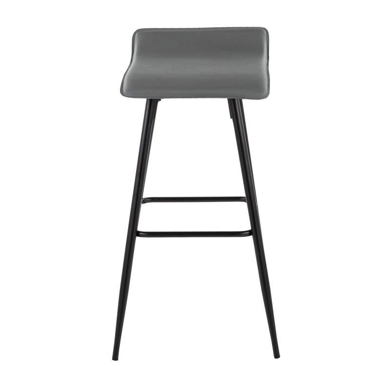 Ale - Contemporary Fixed-Height Bar Stool (Set of 2)