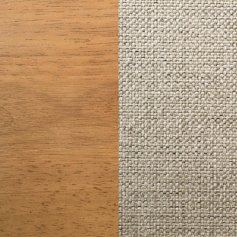 Kane Woven Rattan Wood Bar Chair Light Walnut (Set of 2)