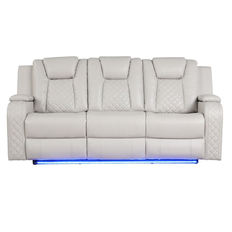 Benz - Power Reclining Sofa With LED Lighting
