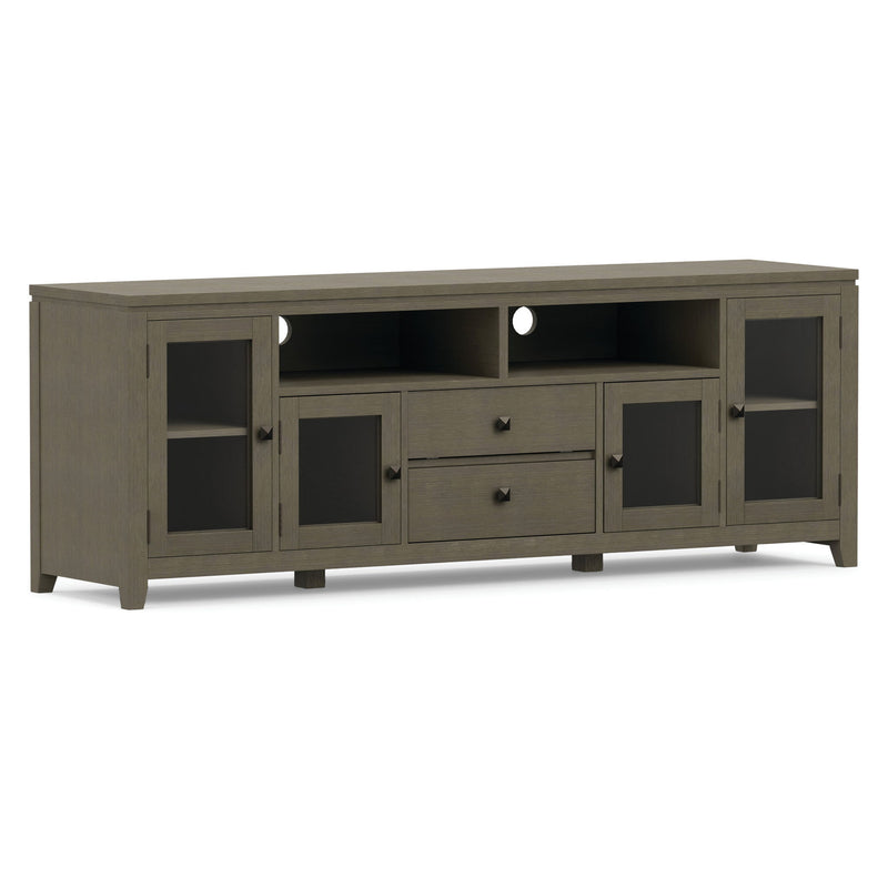 Cosmopolitan - Wide TV Media Stand - Farmhouse Gray