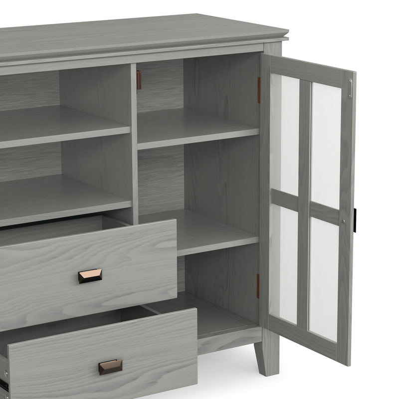 Artisan - Tall TV Media Stand - Gray