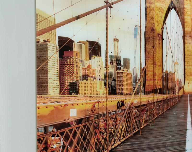 Shayward - Wall Art - Blue / Amber