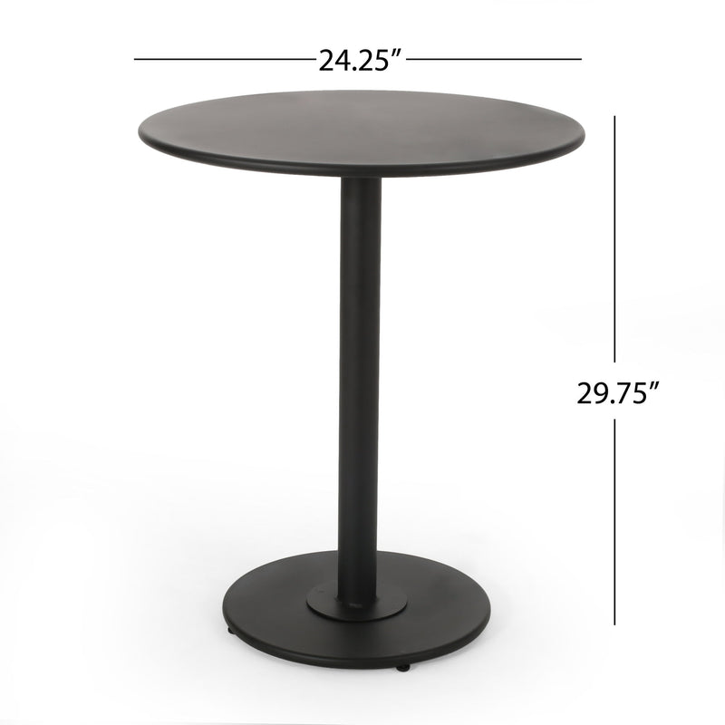 Terra Nova - Bistro Set - Matte Black