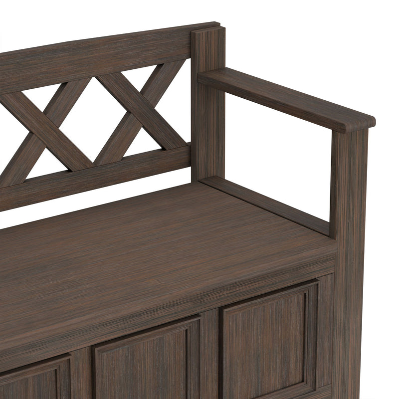Amherst - Handcrafted Entryway Storage Bench