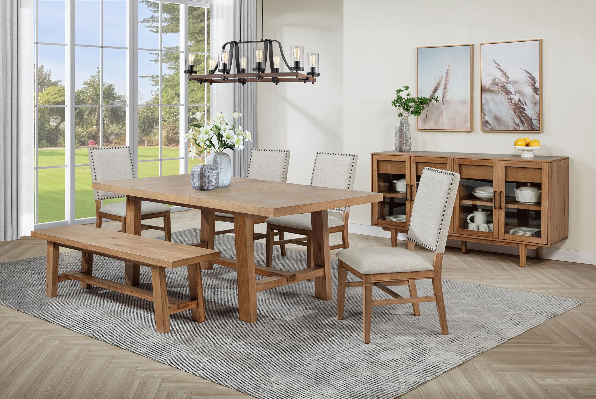 Coaster Fine Furniture Middleton Dining Table - Thumbnail 5