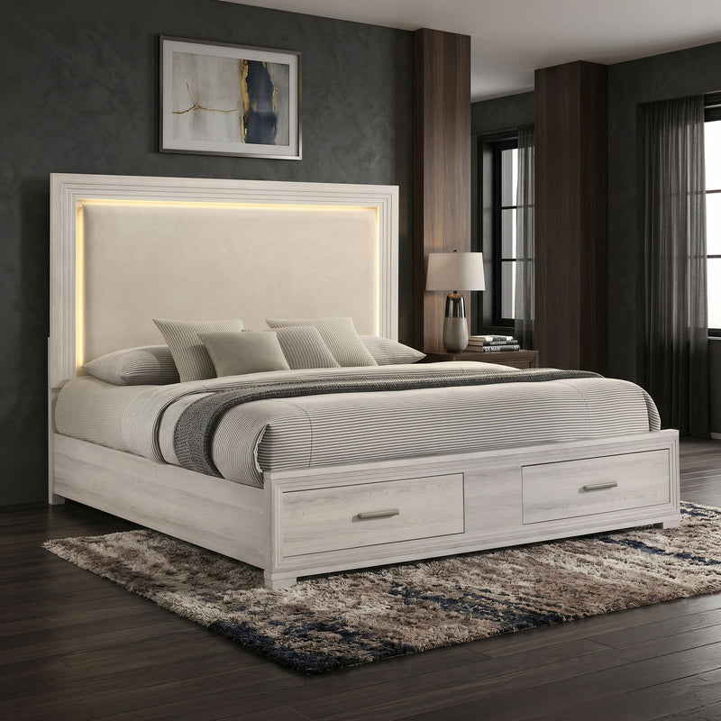 Colorado - Bedroom Set With Upholstered LED Headboard