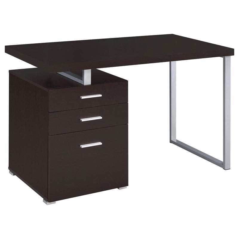 3 Drawer Reversible Office Desk
