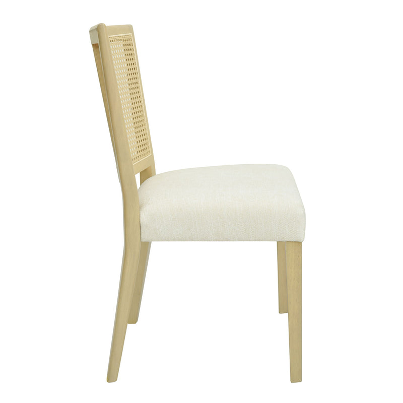 Rattan Dining Chair Without Arms (Set of 2)