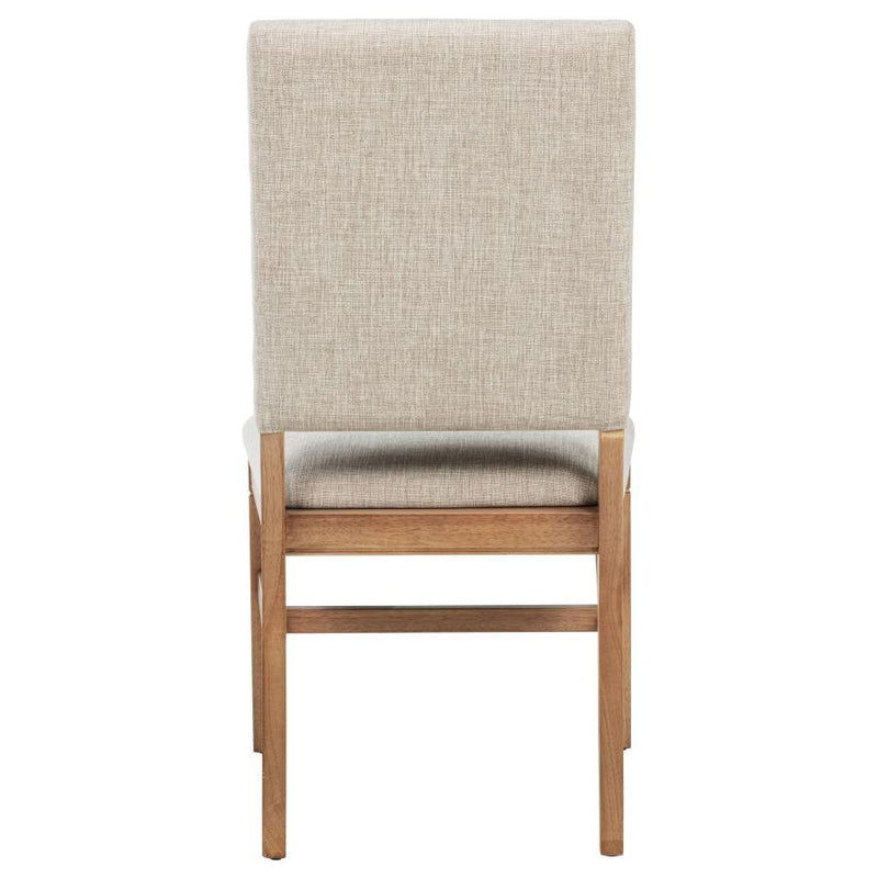 Middleton - Upholstered Dining Side Chair Beige (Set of 2) - Natural