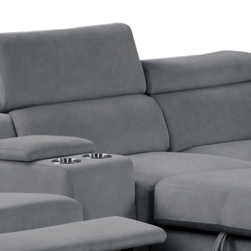 Harvey - Power Recliner Sleeper Sectional