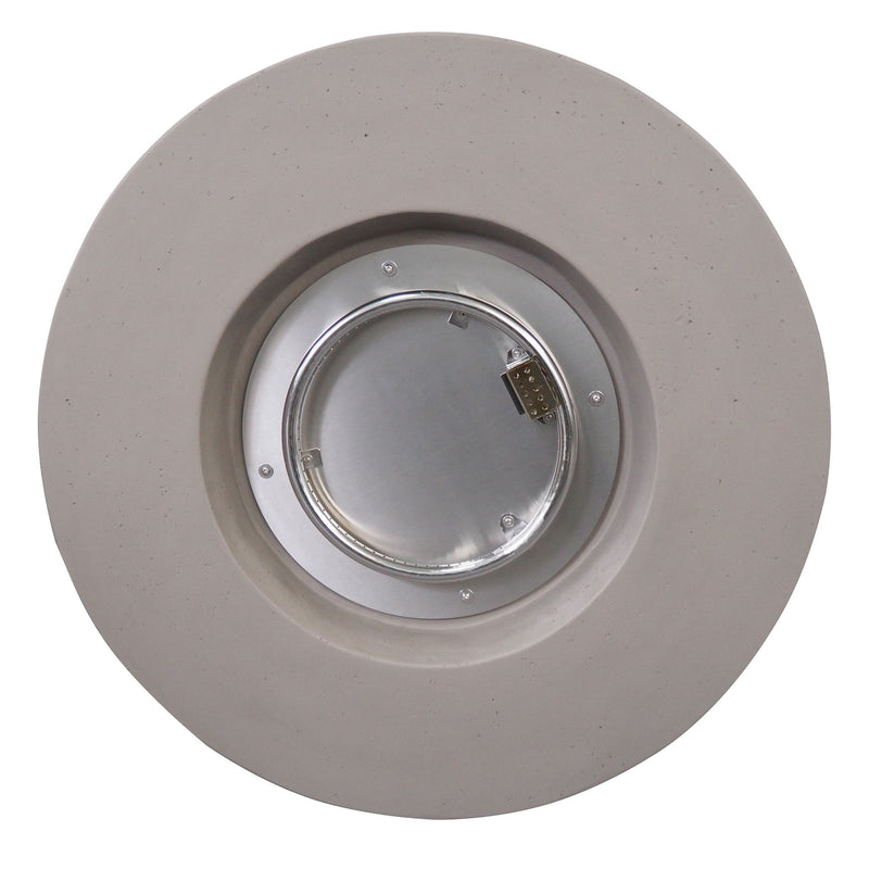 Round Iron Fire Pit With 40, 000 Btu