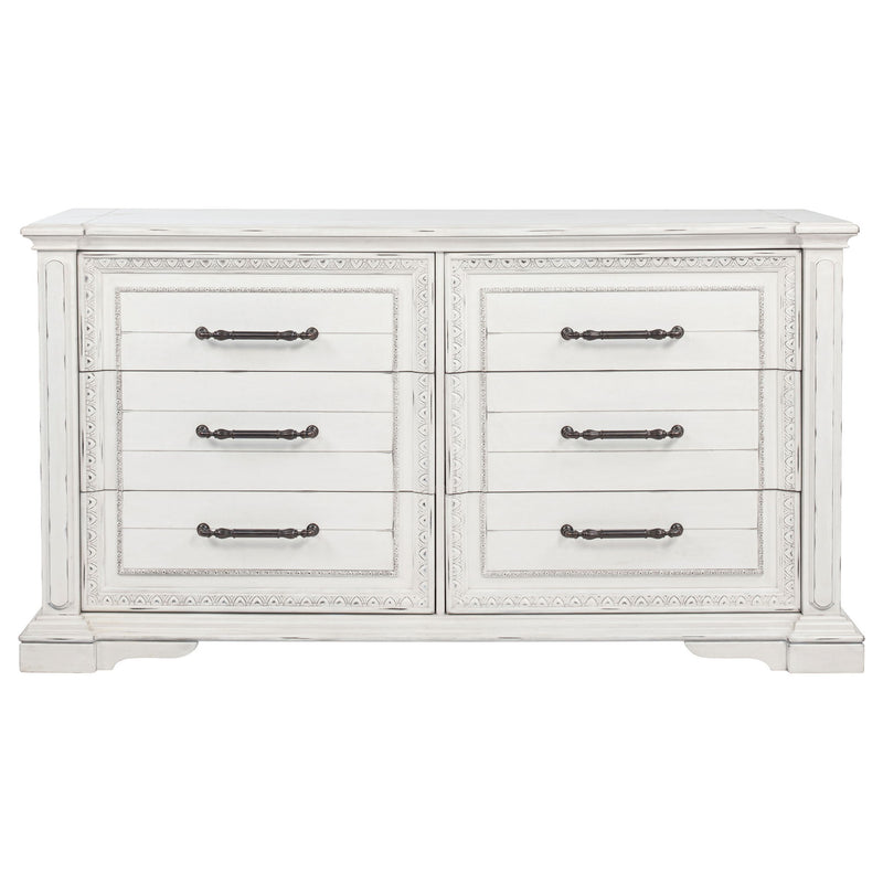 6 Drawer Bedroom Dresser Cabinet - Vintage