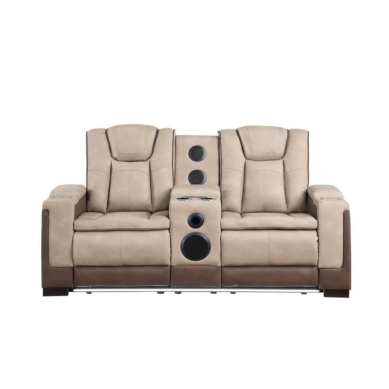 Bruno - Power Reclining Living Room Set With LED Lighting