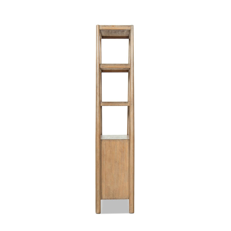 Nolan - Bookcase With Lower Cabinet - Natural
