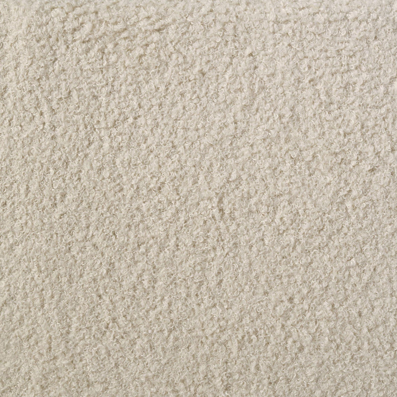 Madison Upholstered LED Full Storage Platform Bed Cream